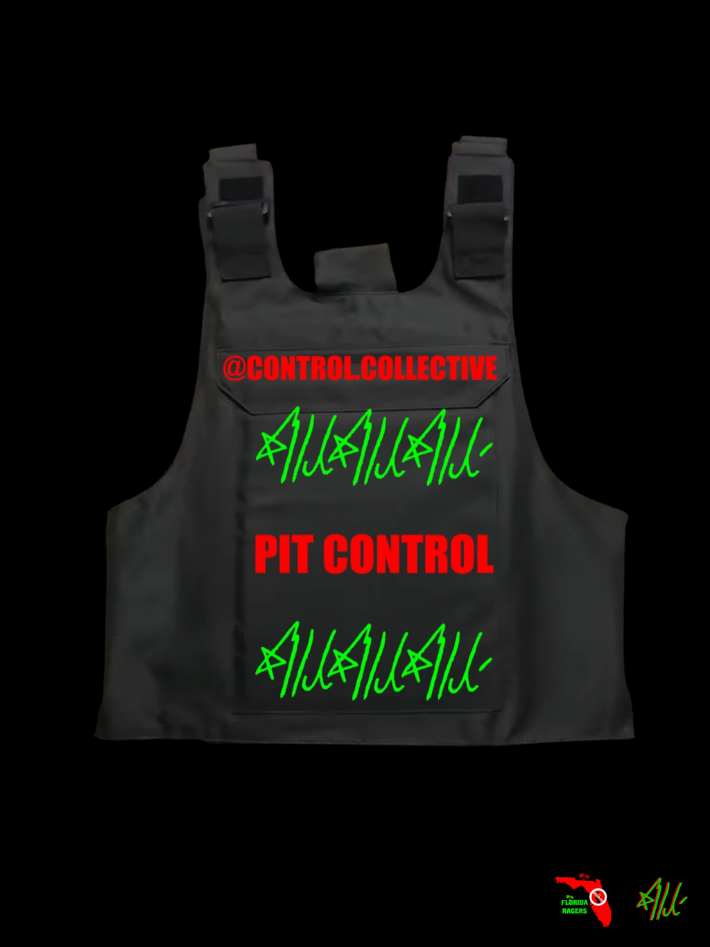 CUSTOM FLORIDA RAGERS PIT CONTROL VEST