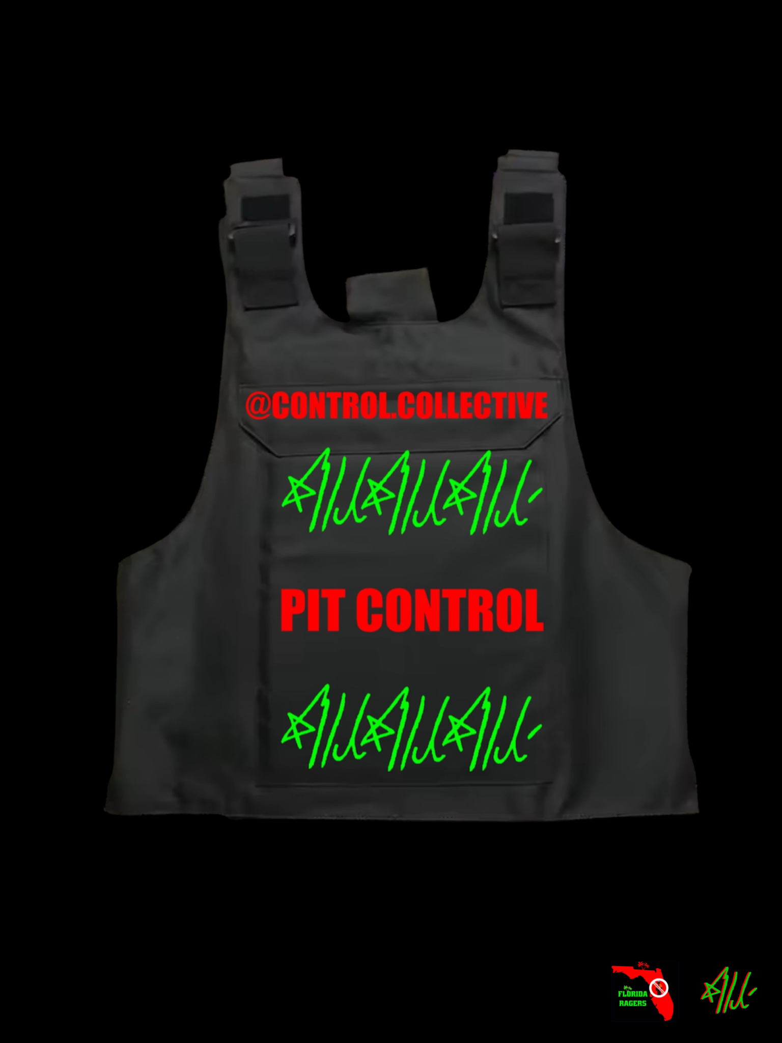 CUSTOM FLORIDA RAGERS PIT CONTROL VEST