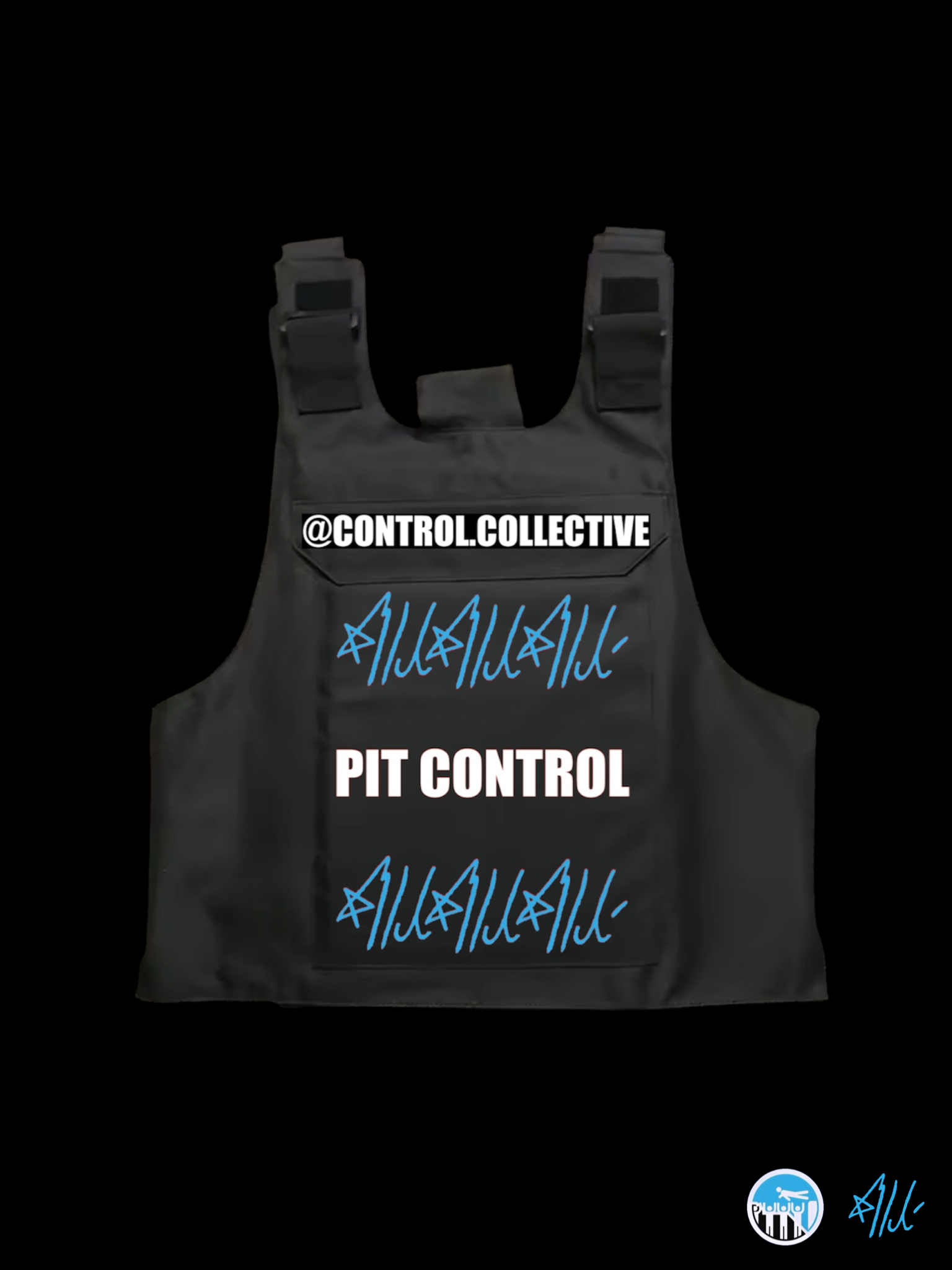 CUSTOM CAROLINA RAGERS PIT CONTROL VEST